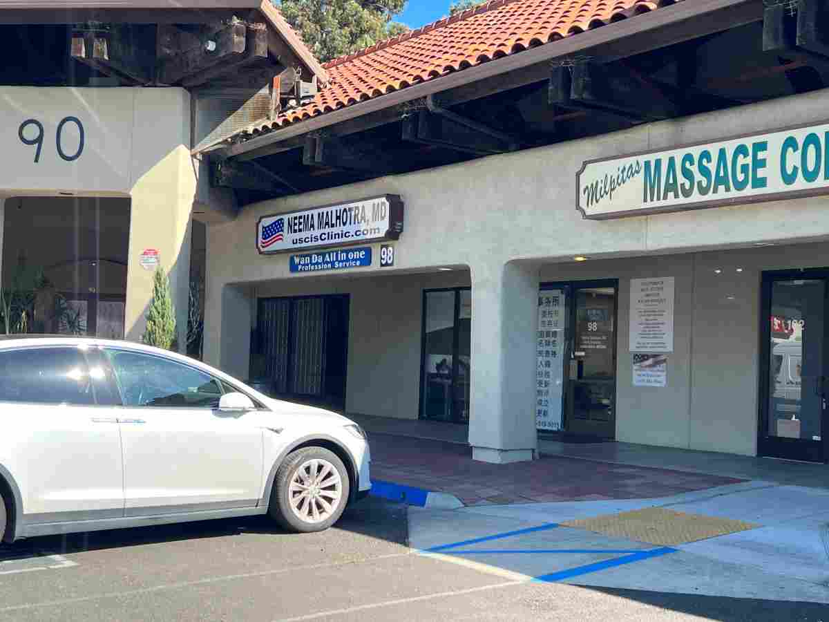 Neema Malhotra MD USCIS Clinic Milpitas Abel Plaza h lr