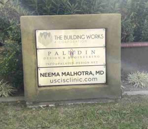 USCIS Clinic San Jose Dr Neema Malhotra street sign B