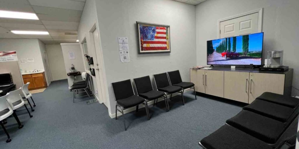 USCIS Clinic Neema Malhotra MD Milpitas clinic waiting room