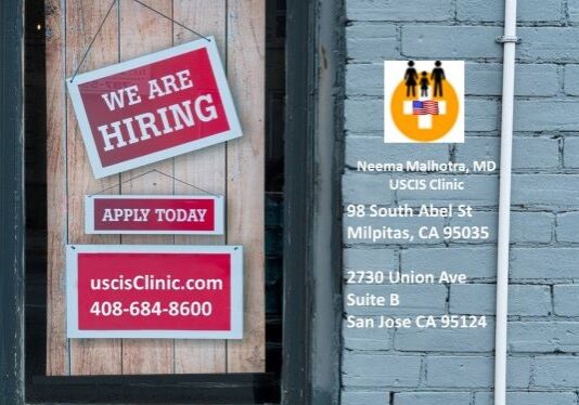 we are hiring at uscis clinic Neema Malhotra, MD Milpitas Immigration Medical Exams uscisclinic.com